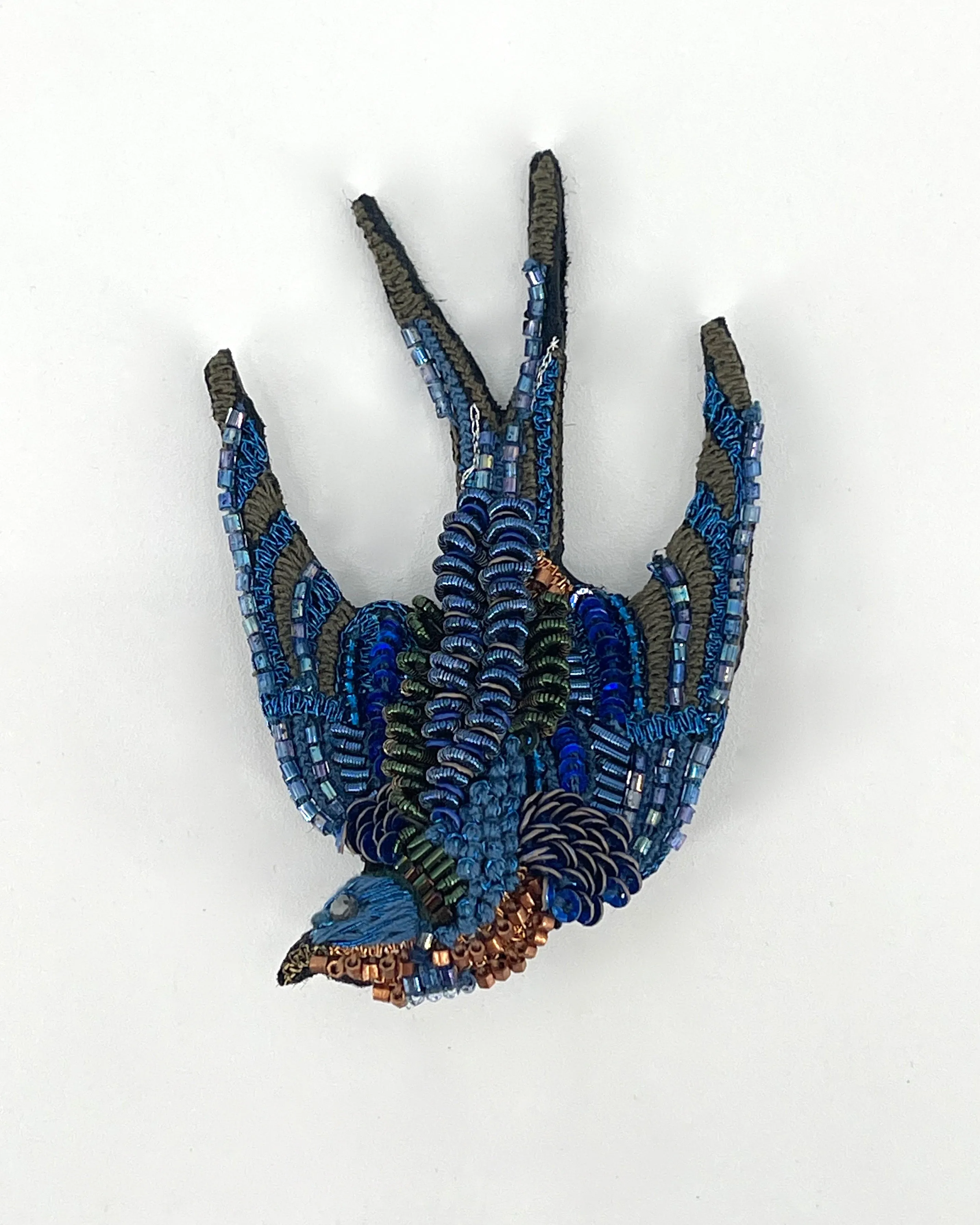 Singing Swallow Brooch