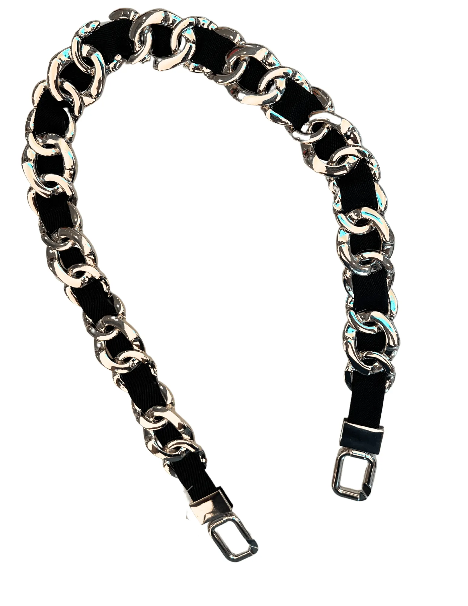 Skinny Chain Stretch Belt