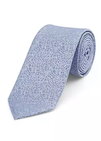 Skopes Blue Pattern Tie & Pocket Square Set | Grattan