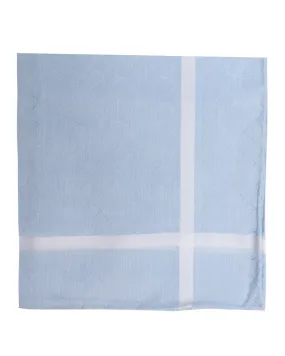 Sky Blue Cotton Pocket Square