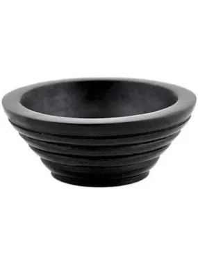 Step Sided Stone Incense Burning Bowl