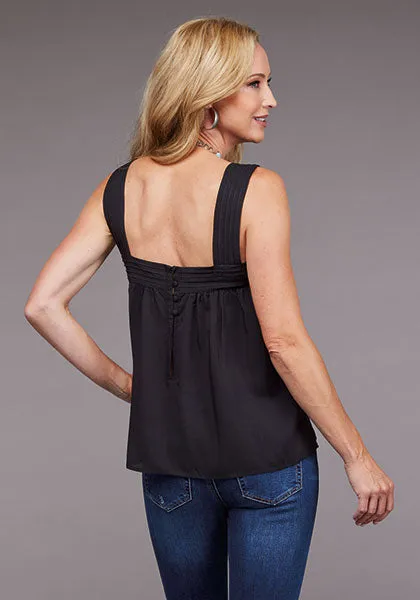 Stetson Black Sleeveless Tank Top