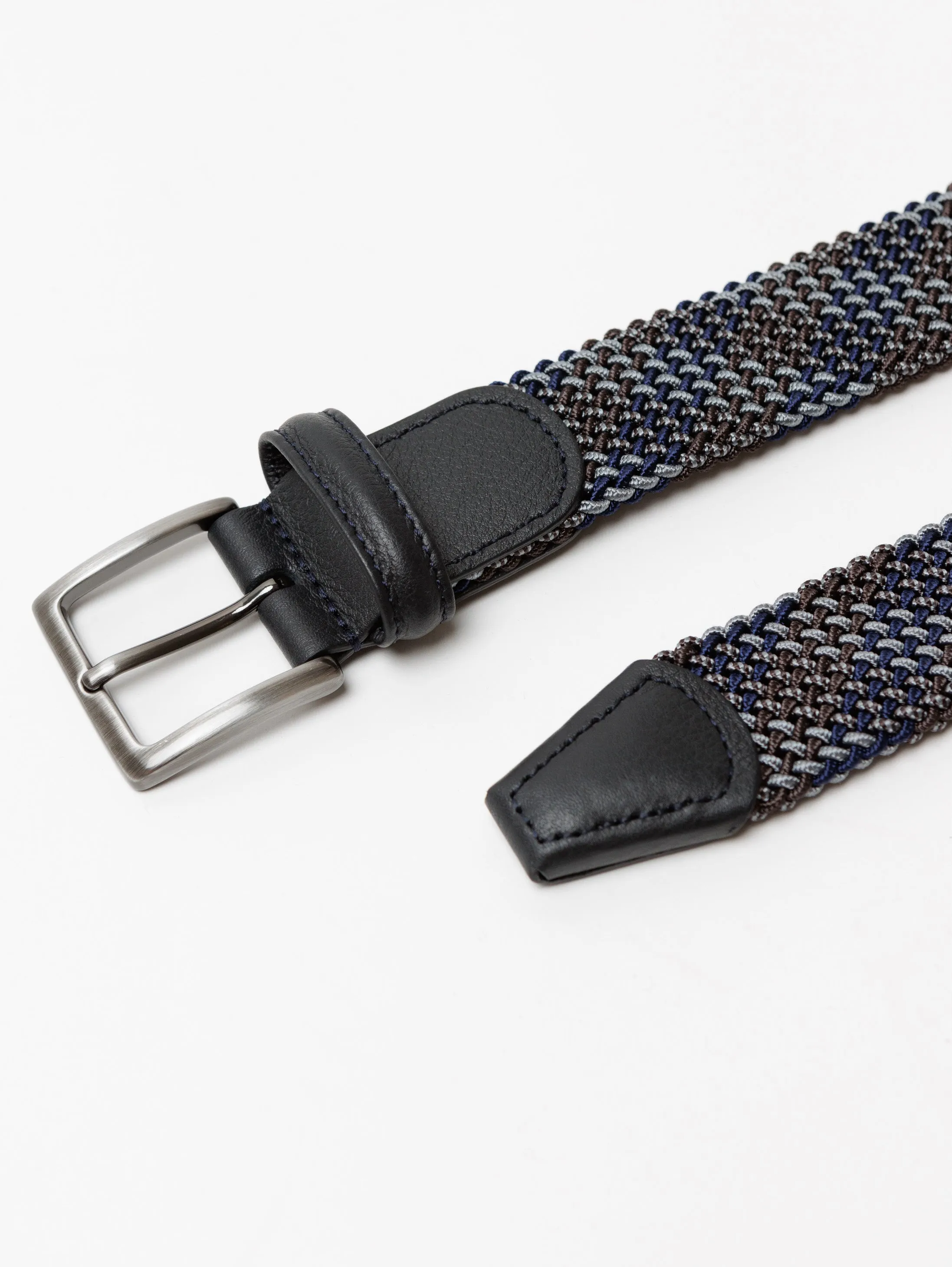 Stretch Tube Belt - Blue Multi 002