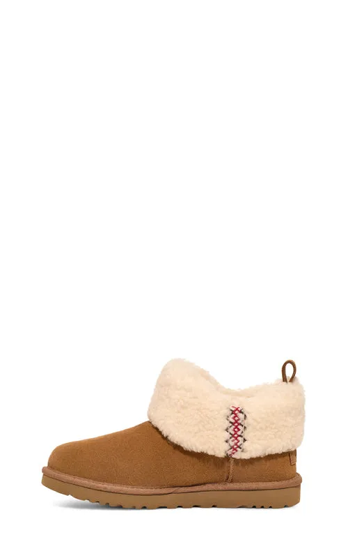 UGG Womens Ultra Mini Braid Boots