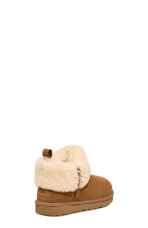 UGG Womens Ultra Mini Braid Boots