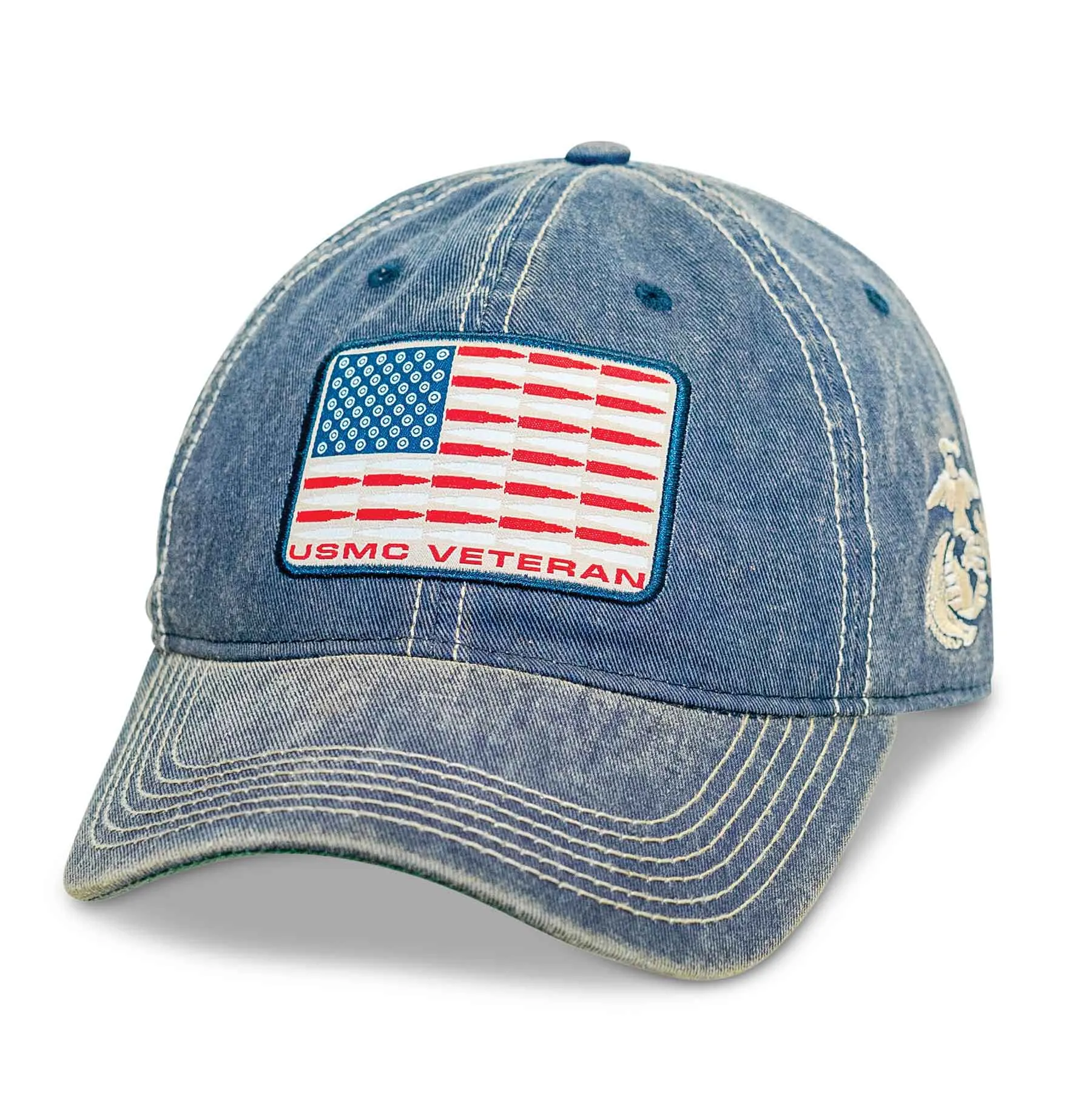 USMC Bullet Flag Hat