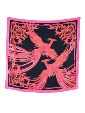 Versace Phoenix Printed Silk Scarf