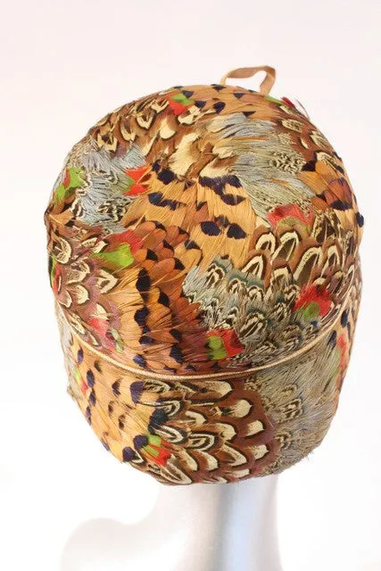 Vintage 60's Feather Hat