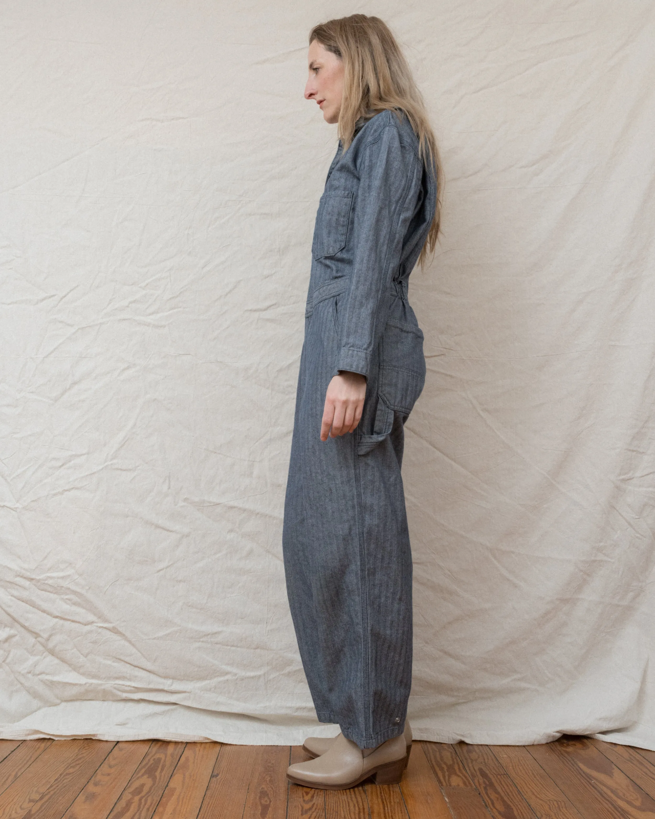 Vintage Herringbone Overalls (S-L)