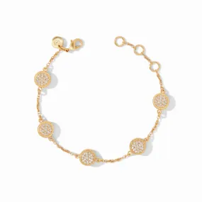 Windsor Delicate Bracelet in Pave Cubic Zirconia by Julie Vos