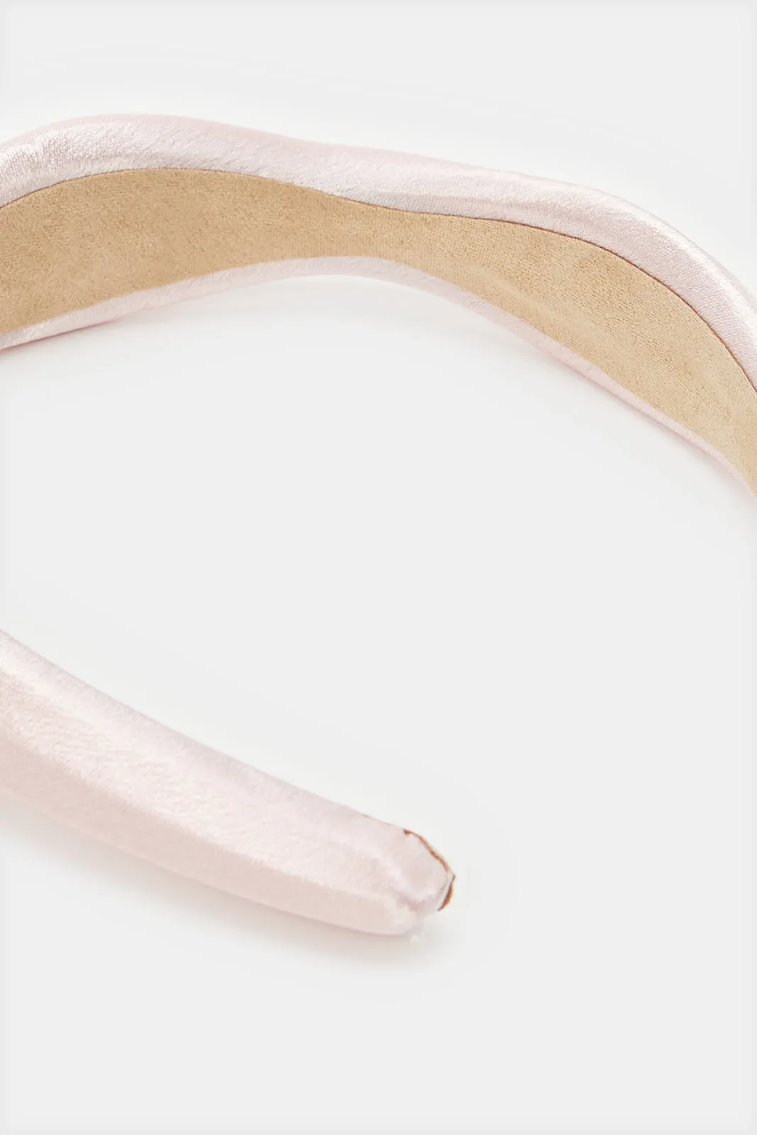 Women Pink Embellished Headband