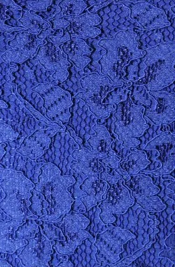 Zarita Lace Dress Blue